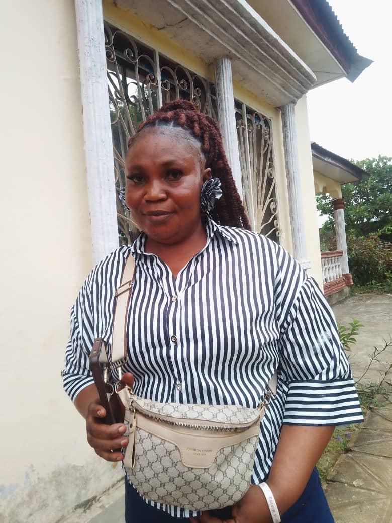 Mariama Sesay buyer Bo online shopping Sierra Leone